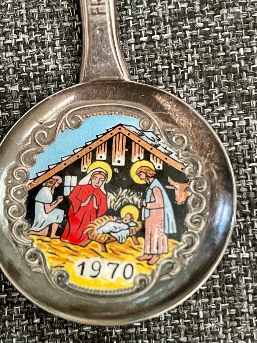 Lot of 9 Souvenir Spoons from Holland, Germany and Denmark
